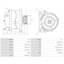 Generator BMW 325 2.5-1