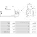 Startmotor Peugeot BOXER 2.8-1